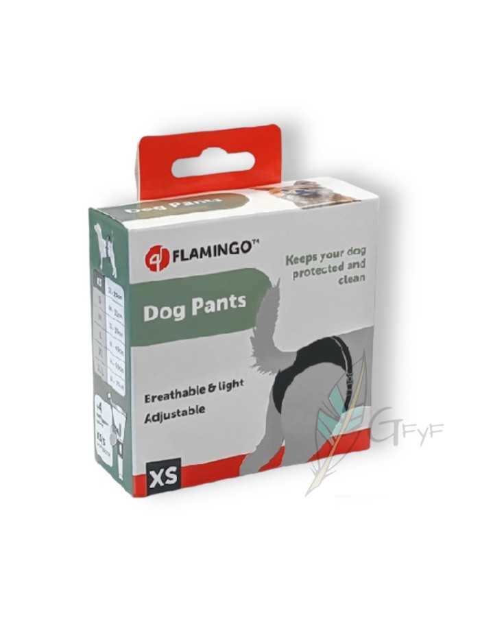 Pantaloni per cani Flamingo XS