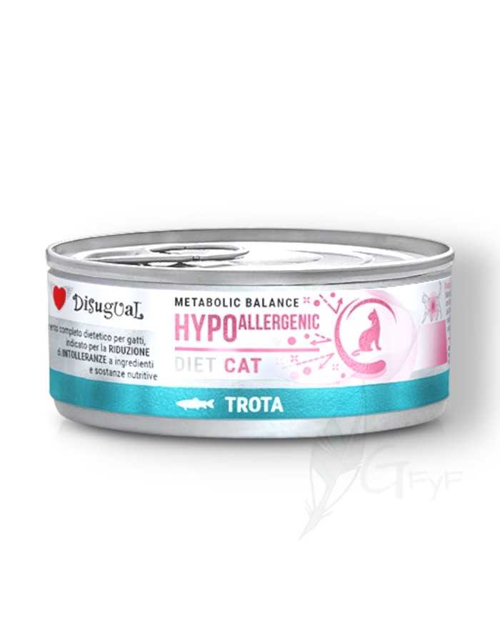 Metabolic Balance HYPOALLERGENIC Trout cat Disugual